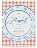 Classic Brunch Party Invitations