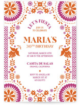 Let's Fiesta Party Invitations