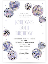 Disco Fever Party Invitations