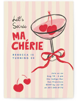 Mon cherie Party Invitations