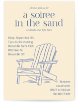 Soiree in the Sand Party Invitations