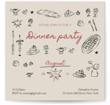 Let’s Feast! Party Invitations