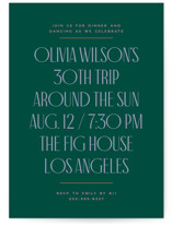 Around The Sun Party Invitations