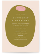 Olive Party Invitations