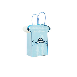 Hammerhead Gift Bags, Blue - Pack of 4 Party Favor Bags