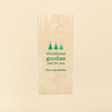 Custom Christmas Favor Bags, set of 50 Party Favor Bags