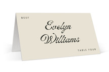 Vintage Place Cards - Beef