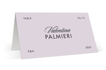 Cinematique Place Cards - Beef