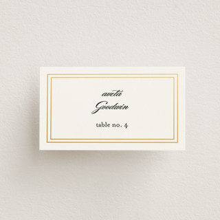 Eloquence Foil-Pressed Place Cards