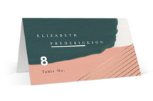Artful Oneness Foil-Pressed Place Cards