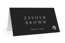 Twilight Foil-Pressed Place Cards
