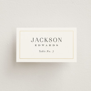 Entwine Foil-Pressed Place Cards