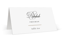 Loren Foil-Pressed Place Cards