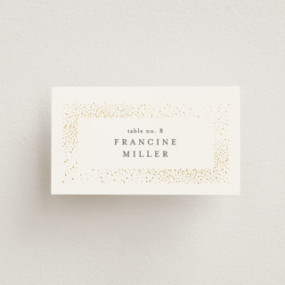 Flicker Foil-Pressed Place Cards
