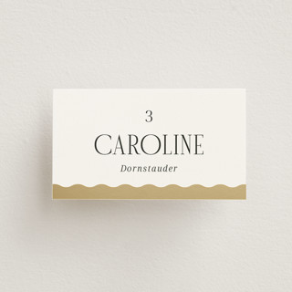 Inventive Foil-Pressed Place Cards