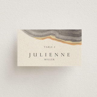Agate Foil-Pressed Place Cards