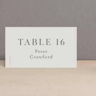 Quincy Foil-Pressed Place Cards