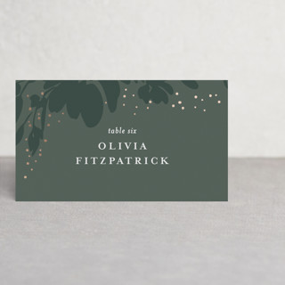 swag Foil-Pressed Place Cards