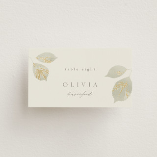 Sonnet Foil-Pressed Place Cards