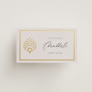 Shraddha Foil-Pressed Place Cards