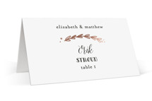 Always Foil-Pressed Place Cards