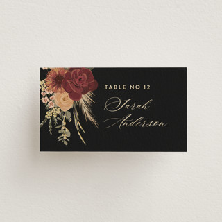 Botanical Edge Foil-Pressed Place Cards