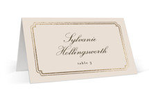 lussekatter Foil-Pressed Place Cards