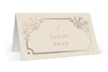 Marigold Foil-Pressed Place Cards