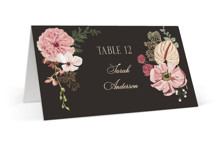 Flouriishing Foil-Pressed Place Cards
