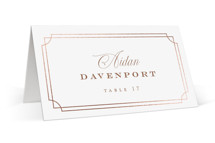 fleu-de-sel Foil-Pressed Place Cards