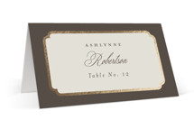 Arch Frame Foil-Pressed Place Cards