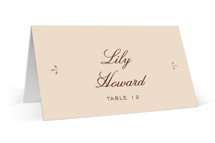 Sweet Fancy Foil-Pressed Place Cards
