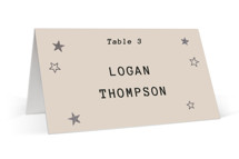 Supernova Foil-Pressed Place Cards