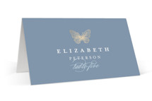 meet me in the garden Foil-Pressed Place Cards