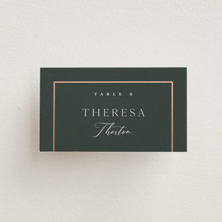 Elegant Station Foil-Pressed Place Cards