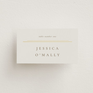 Illusion Foil-Pressed Place Cards