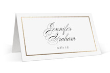 Bianca Foil-Pressed Place Cards
