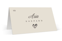 Watercolor Place Cards - Chicken