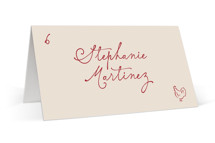 Handwritten chic Place Cards - Chicken