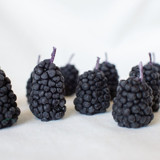 Blackberry Beeswax Birthday Candles Party Candles