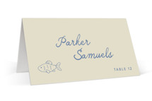 Lover Place Cards - Fish