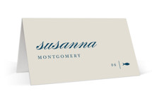 Scripted Place Cards - Fish