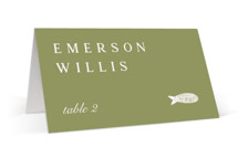 Farm to Table Place Cards - Fish