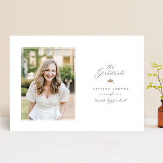 Simple Classic Graduation Announcements