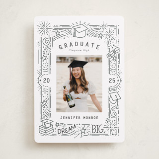 Dream Big Grad Graduation Announcements