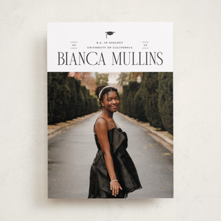 Accomplishment Graduation Announcements