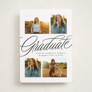 Classic quad Graduation Announcements