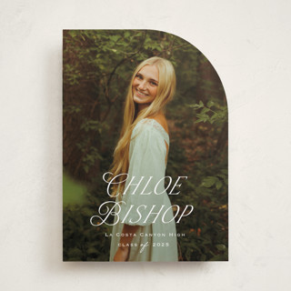 Chic Name Graduation Announcements