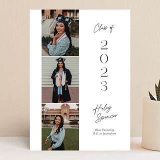 vertical class Graduation Announcements