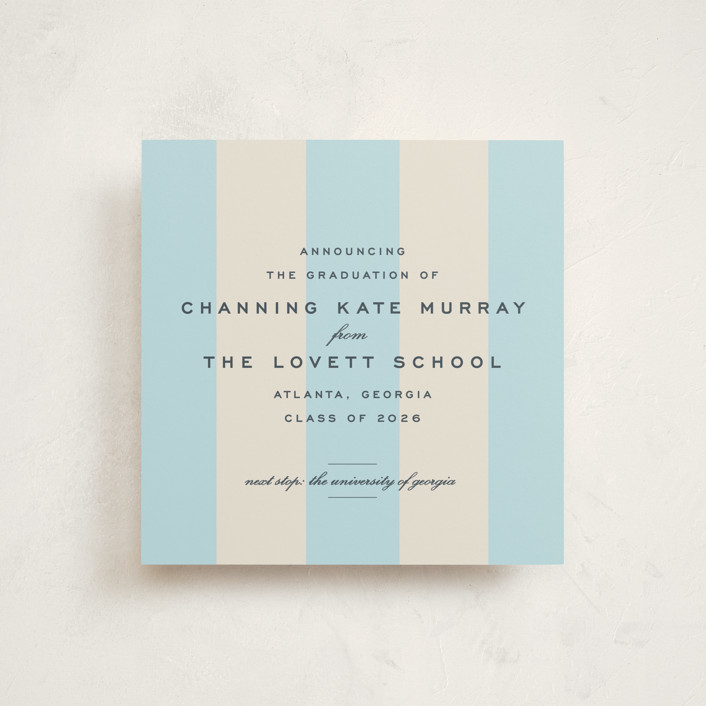 Campania Graduation Announcements By Megan Davis Minted Campania graduation announcements by megan davis minted